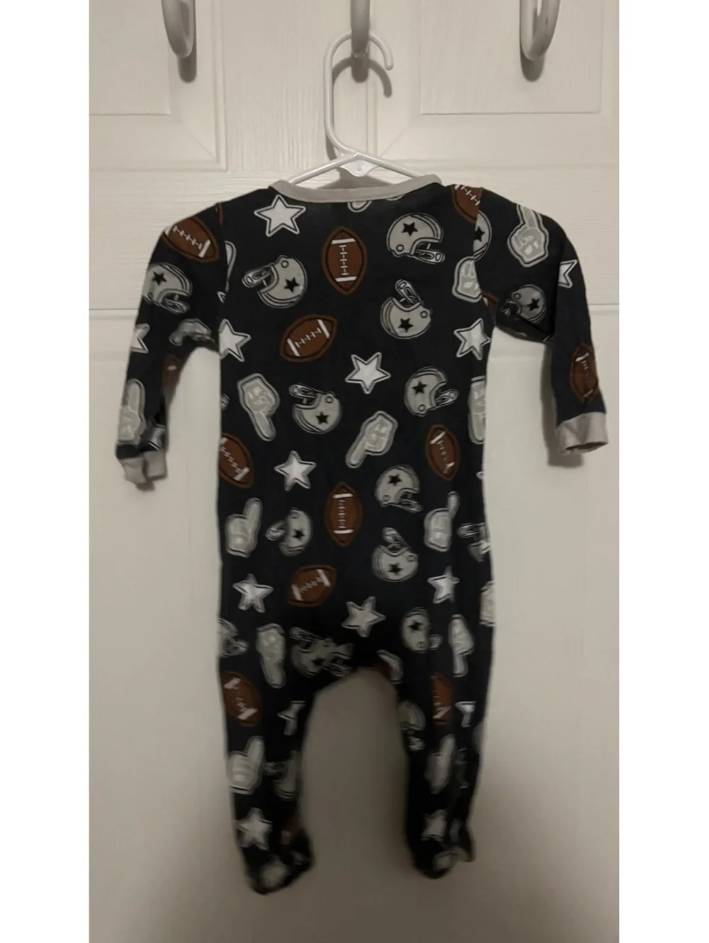Toddler cowboys zip up